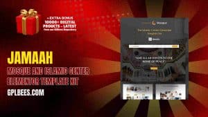 Jamaah – Mosque and Islamic Center Elementor Template Kit - Buy GPL 113 at Best Price