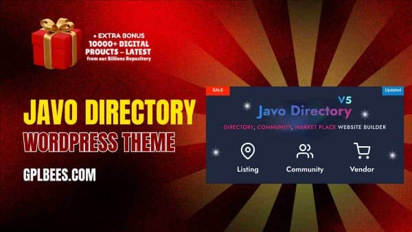 Javo Directory Wordpress Theme At Best Price - Gpl Bees