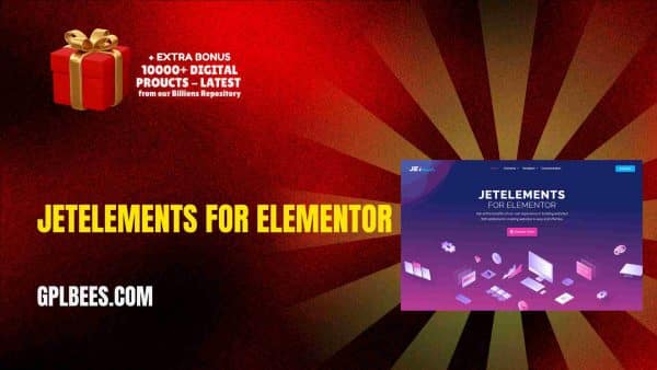Jetelements For Elementor At Best Price - Gpl Bees