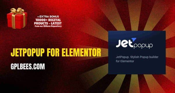 Jetpopup For Elementor At Best Price - Gpl Bees