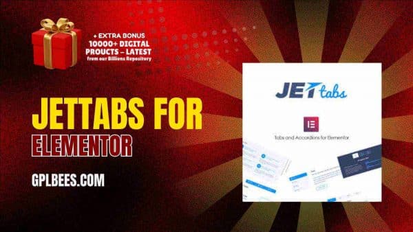 Jettabs For Elementor At Best Price - Gpl Bees