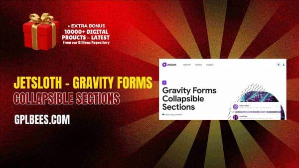 Jetsloth – Gravity Forms Collapsible Sections At Best Price - Gpl Bees