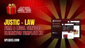 Justic – Law Firm & Legal Services Elementor Template Kit - Buy GPL 115 at Best Price