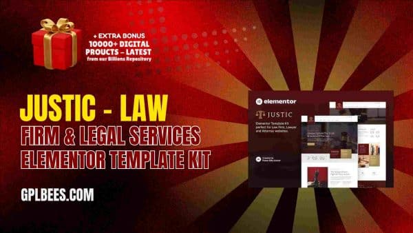 Justic – Law Firm &Amp; Legal Services Elementor Template Kit At Best Price - Gpl Bees