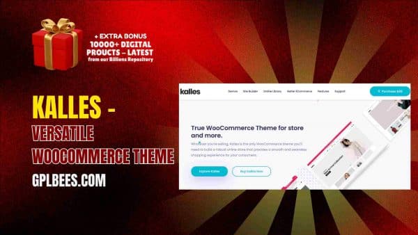 Kalles – Versatile Woocommerce Theme - Gpl Bees Kalles – Versatile Woocommerce Theme At Best Price - Gpl Bees