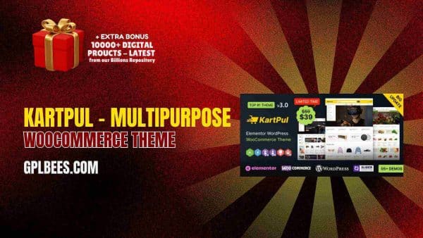 Kartpul – Multipurpose Woocommerce Theme - Gpl Bees Kartpul – Multipurpose Woocommerce Theme At Best Price - Gpl Bees