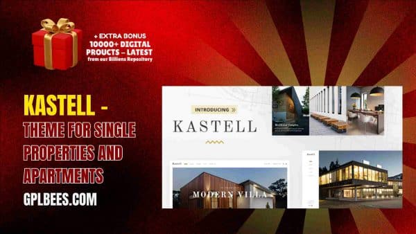 Kastell – Theme For Single Properties And Apartments At Best Price - Gpl Bees