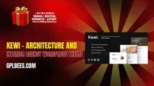 Kewi – Architecture and Interior Agency WordPress Theme - Buy GPL 2 at Best Price