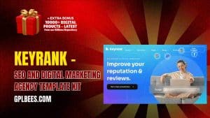 Keyrank – SEO and Digital Marketing Agency Template Kit - Buy GPL 118 at Best Price