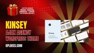 Kinsey  – AJAX Agency WordPress Theme - Buy GPL 5 at Best Price