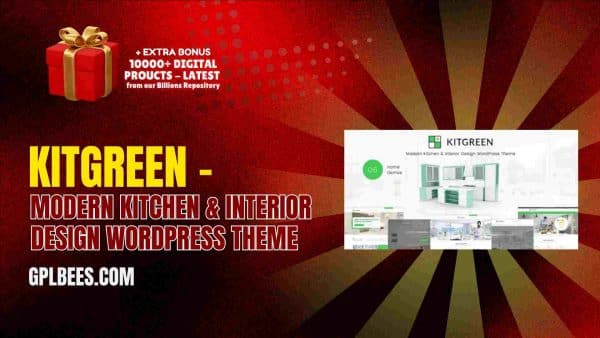 Kitgreen – Modern Kitchen &Amp; Interior Design Wordpress Theme At Best Price - Gpl Bees