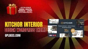 Kitchor Interior Design WordPress Theme - Buy GPL 2 at Best Price