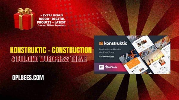 Konstruktic – Construction &Amp; Building Wordpress Theme At Best Price - Gpl Bees