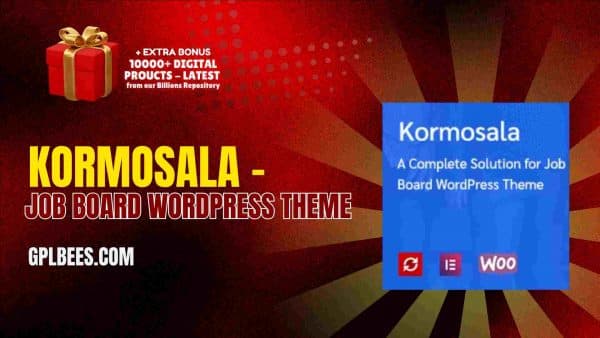 Kormosala – Job Board Wordpress Theme At Best Price - Gpl Bees