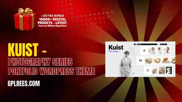 Kuist – Photography Series Portfolio Wordpress Theme At Best Price - Gpl Bees