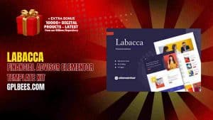 Labacca – Financial Advisor Elementor Template Kit - Buy GPL 122 at Best Price