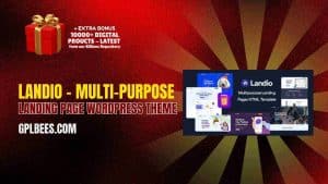 Landio – Multi-Purpose Landing Page WordPress Theme - Buy GPL Landing Page Wordpress Themes at Best Price
