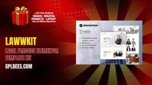 Lawwkit – Legal Practice Elementor Template Kit - Buy GPL 124 at Best Price