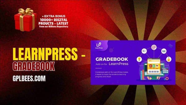 Learnpress – Gradebook At Best Price - Gpl Bees