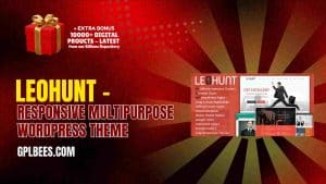 LeoHunt – Responsive MultiPurpose WordPress Theme - Buy GPL 266 at Best Price