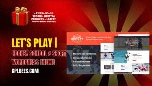 Let’s Play | Hockey School & Sport WordPress Theme - Buy GPL 267 at Best Price