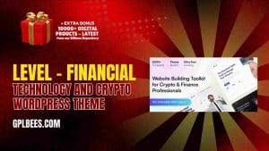 Level – Financial Technology and Crypto WordPress Theme - Buy GPL 267 at Best Price
