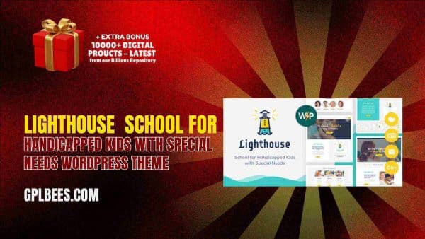 Lighthouse | School For Handicapped Kids With Special Needs Wordpress Theme At Best Price - Gpl Bees