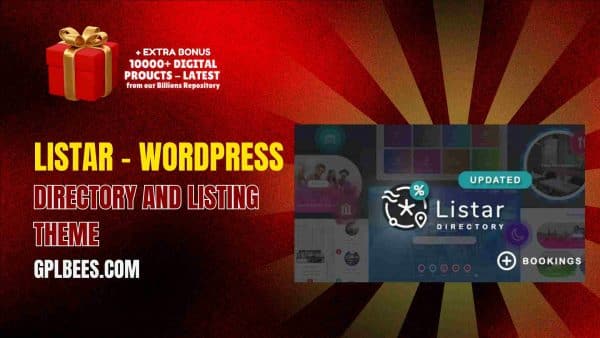 Listar – Wordpress Directory And Listing Theme At Best Price - Gpl Bees