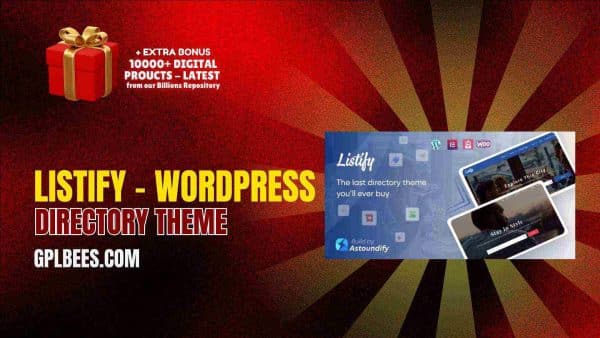 Listify – Wordpress Directory Theme At Best Price - Gpl Bees