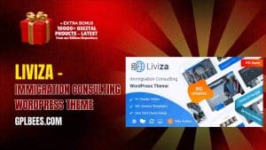 Liviza – Immigration Consulting WordPress Theme - Buy GPL 2 at Best Price