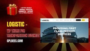 Logistic – WP Theme For Transportation Business - Buy GPL 277 at Best Price
