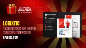 Logixtic – Transportation and Logistic Elementor Template Kit - Buy GPL 126 at Best Price