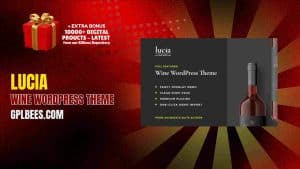 Lucia – Wine WordPress Theme - Buy GPL 279 at Best Price