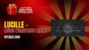 Lucille – Music WordPress Theme - Buy GPL 279 at Best Price