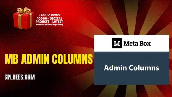 Mb Admin Columns At Best Price - Gpl Bees