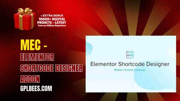 Mec – Elementor Shortcode Designer Addon At Best Price - Gpl Bees