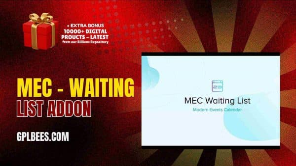 Mec – Waiting List Addon At Best Price - Gpl Bees