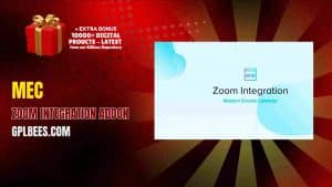 MEC – Zoom Integration Addon - Buy GPL 63 at Best Price