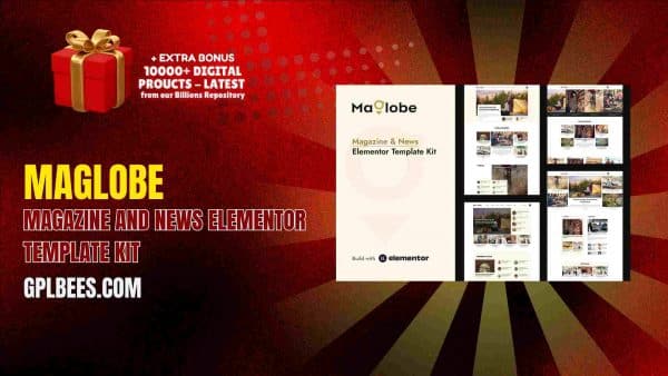 Maglobe – Magazine And News Elementor Template Kit At Best Price - Gpl Bees