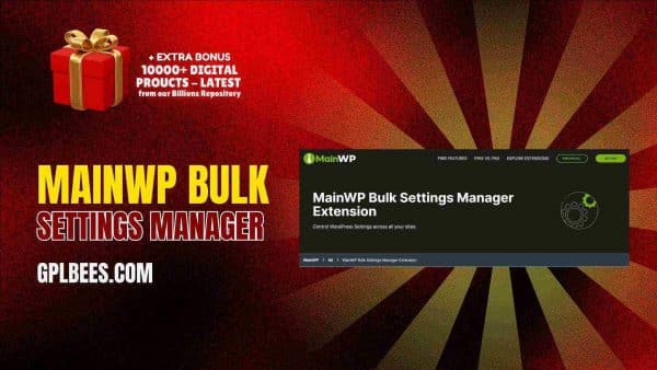Mainwp Bulk Settings Manager At Best Price - Gpl Bees
