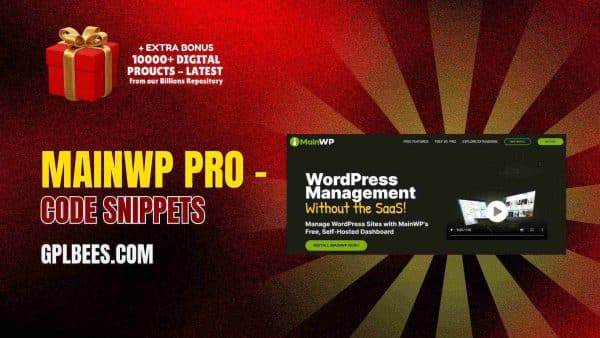 Mainwp Pro – Code Snippets At Best Price - Gpl Bees