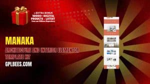 Manaka – Architecture and Interior Elementor Template Kit - Buy GPL 131 at Best Price