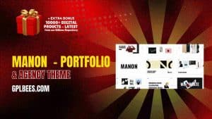 Manon  - Portfolio & Agency Theme - Buy GPL 5 at Best Price