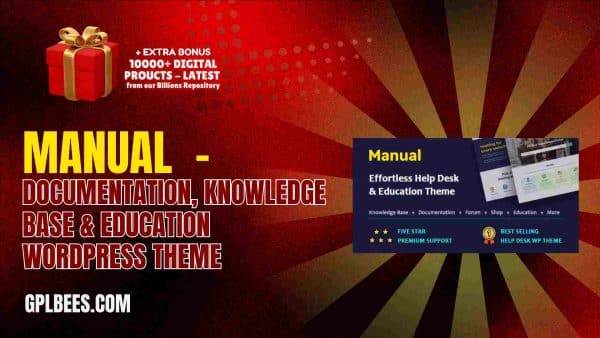 Manual  - Documentation, Knowledge Base &Amp; Education Wordpress Theme At Best Price - Gpl Bees