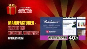 Manufacturer – Factory and Industrial WordPress Theme - Buy GPL 290 at Best Price