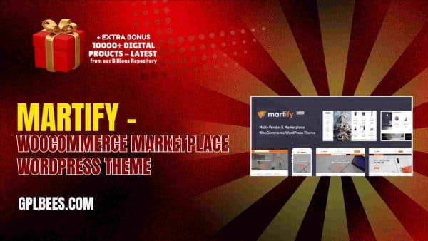 Martify – Woocommerce Marketplace Wordpress Theme At Best Price - Gpl Bees