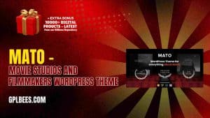 Mato – Movie Studios and Filmmakers WordPress Theme - Buy GPL 294 at Best Price