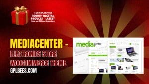 MediaCenter – Electronics Store WooCommerce Theme - Buy GPL Wordpress Laptop Shop Themes at Best Price