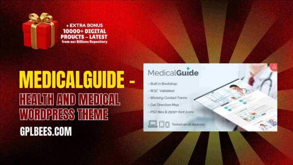 Medicalguide – Health And Medical Wordpress Theme At Best Price - Gpl Bees