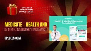 Medicate – Health and Medical Elementor Template Kit - Buy GPL 135 at Best Price